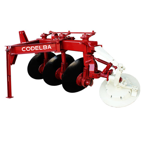 ARADO TRES DISCOS 28" CON CILINDRO HIDRÁULICO